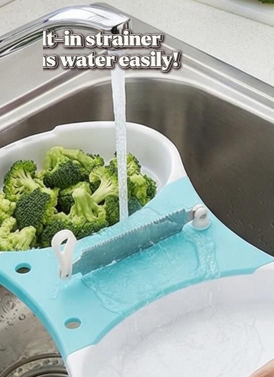 Cut-N-Wash Deluxe Chopping Board