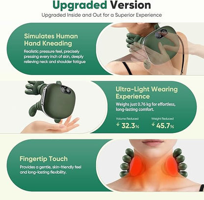 Massage Machine For Body Pain,Scalp Massage, Shoulder Massager, Heated Massager, Shoulder and Neck Massage, Pain Relief