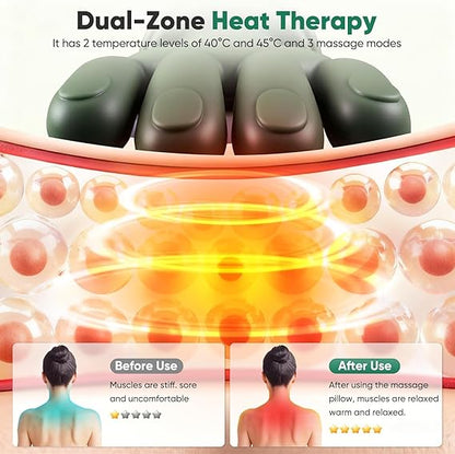Massage Machine For Body Pain,Scalp Massage, Shoulder Massager, Heated Massager, Shoulder and Neck Massage, Pain Relief